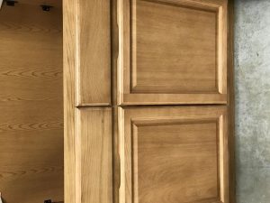 oak cabinets